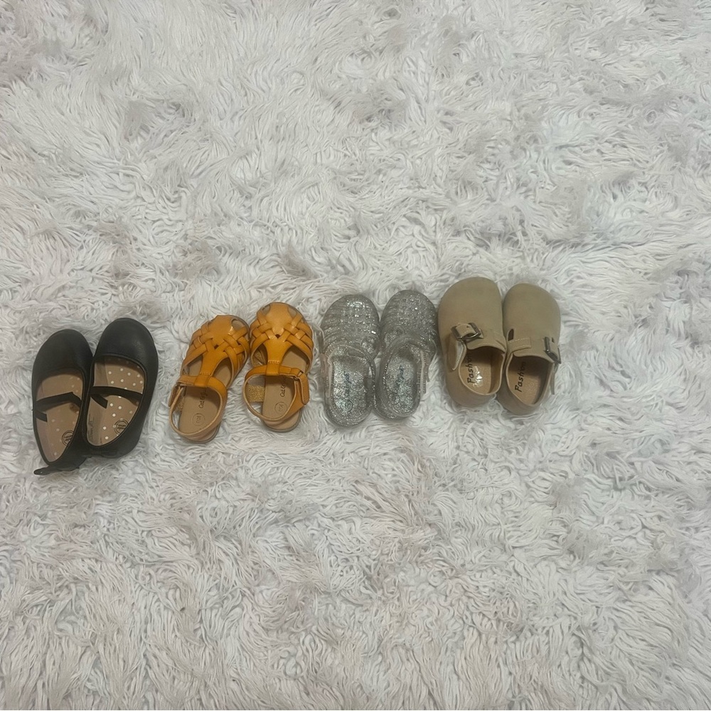 Kids Multi-Color Shoe Set